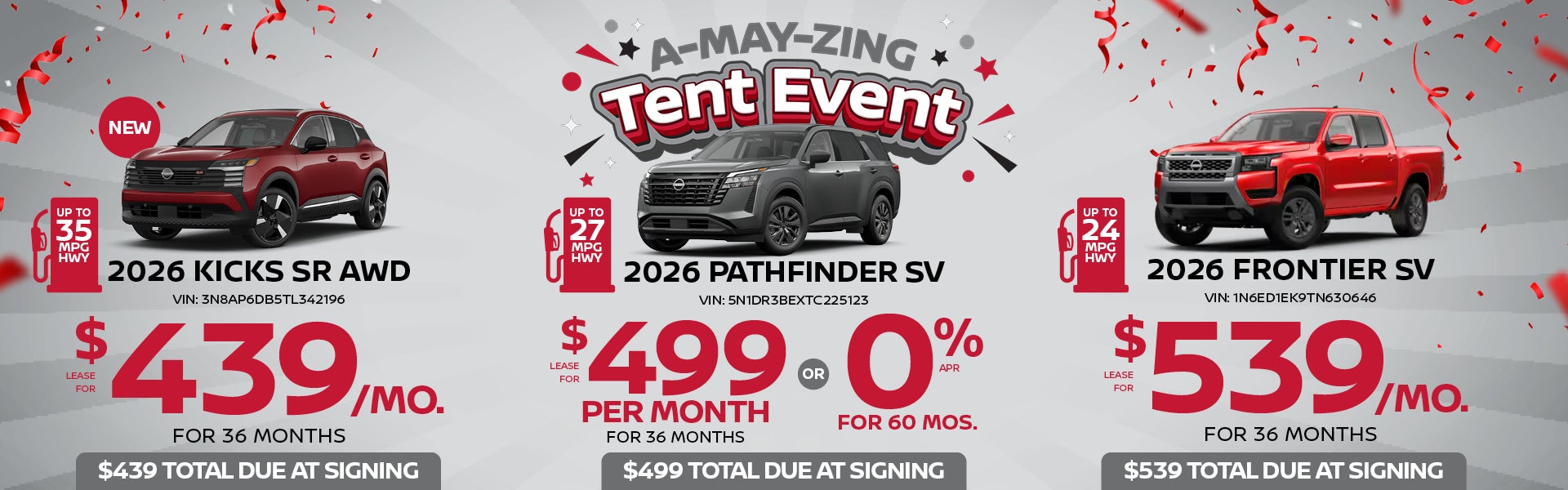 A-May-Zing Tent Event