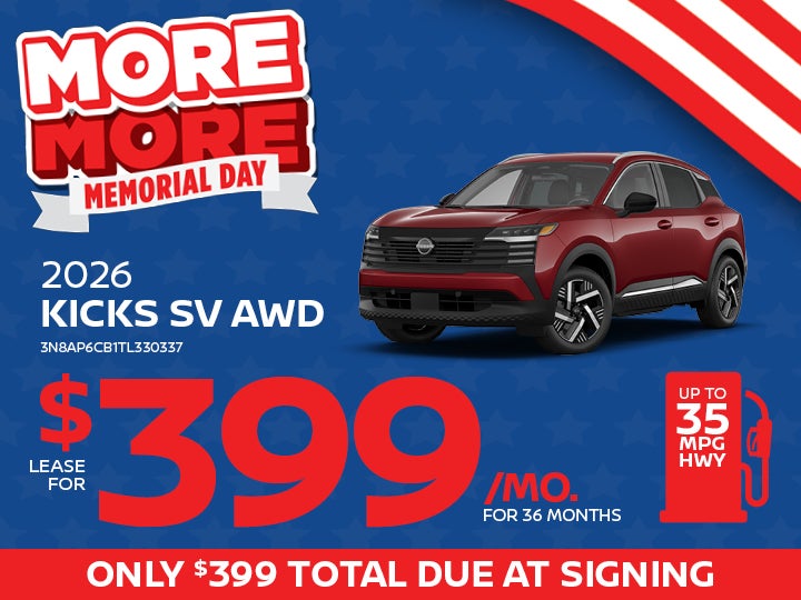 KICKS SV AWD