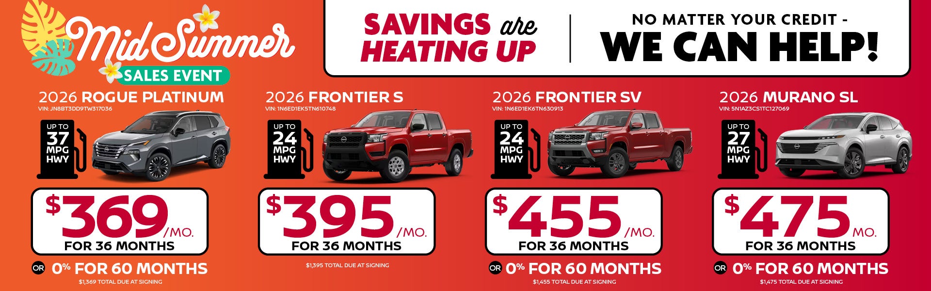 Savings are Heating Up