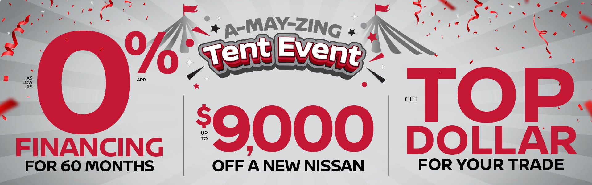 Up to 9,000 OFF a New Nissan 
