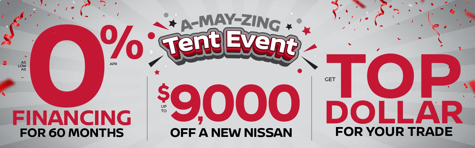 Up to 9,000 OFF a New Nissan 