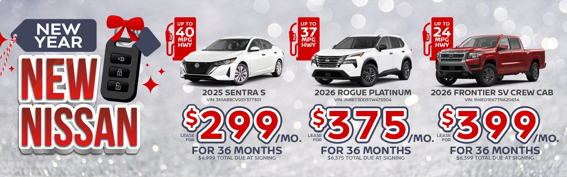 Sentra / Rogue / Frontier