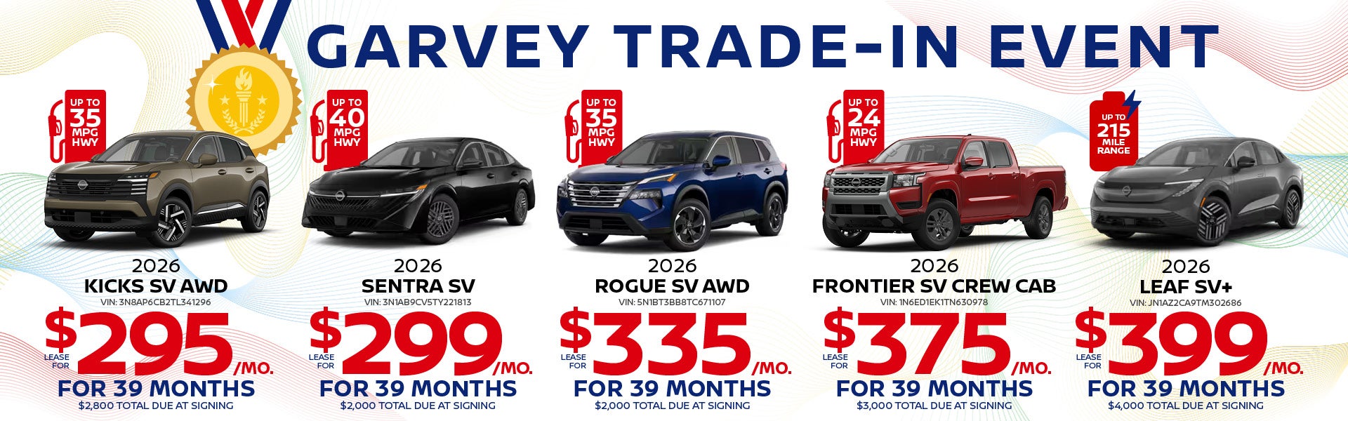 Garvey Trade-in Event